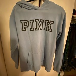 Light Blue PINK VS Hoodie